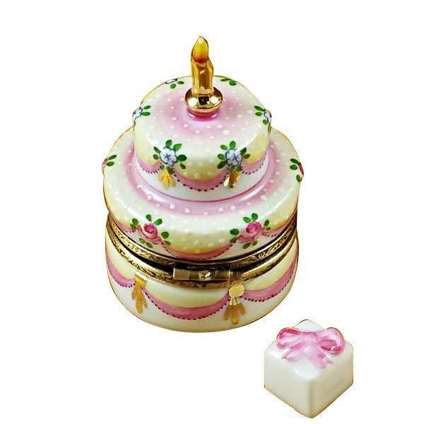 A thoughtful gift for Francophiles: the Two Layer Cake with Removable Limoges box
