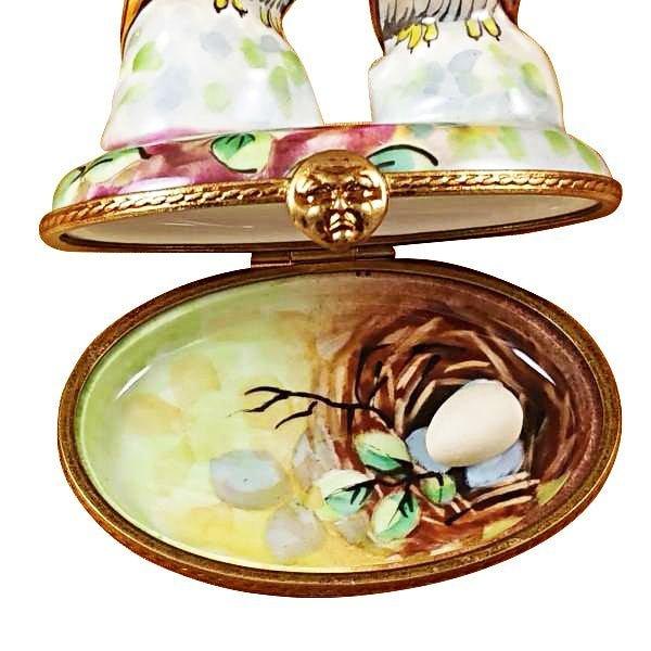 Two Owls Limoges Box for Collectors, view 2