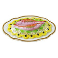 Two Fish on a Platter Limoges Box, a hand-painted Limoges porcelain gift