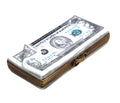 US Dollar Limoges Box for Home Decor, a hand-painted Limoges porcelain gift