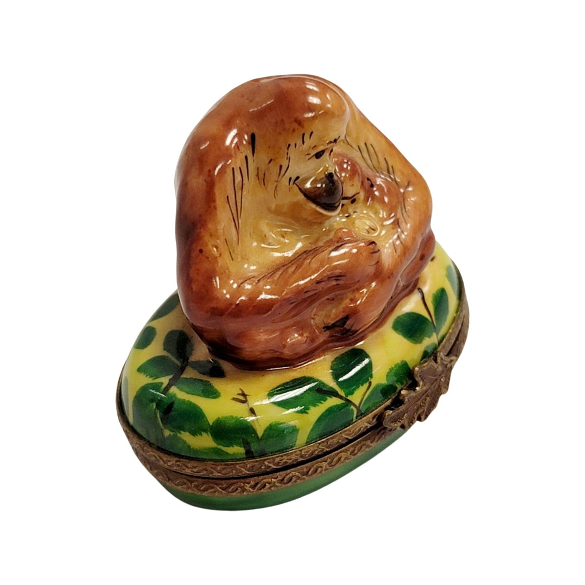 Orangutan Monkeys Limoges Box for Orangutan Family, view 4