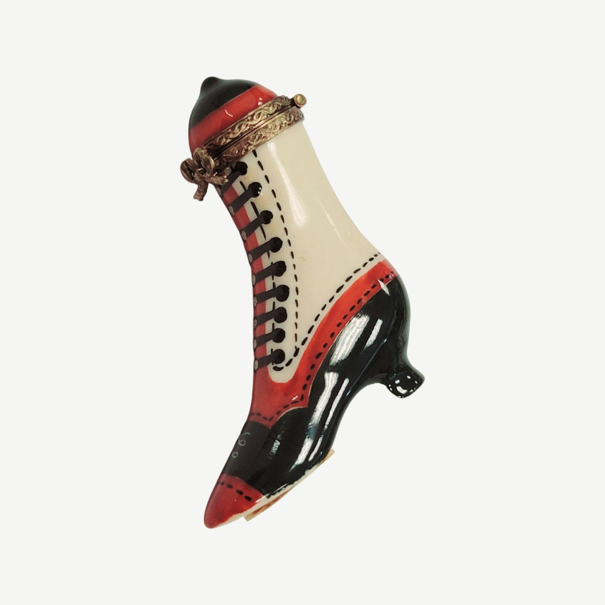 Victorian Boot Shoe Fashion Figurine, view 4
