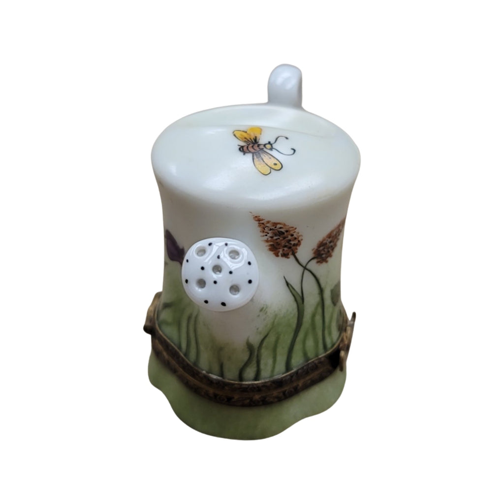 Watering Can Garden Bees Limoges Box, view 3