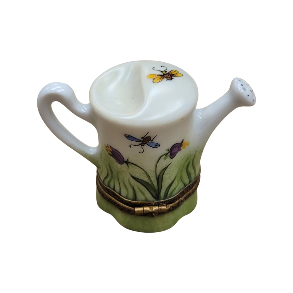 Watering Can Garden Bees Limoges Box, view 5