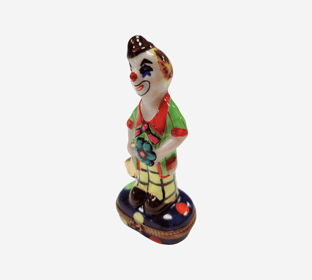 Clown Porcelain Limoges Porcelain Art Object, view 3