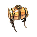 Wine Barrel on Stand Limoges Box, a hand-painted Limoges porcelain gift