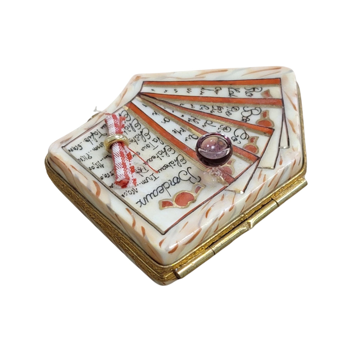 Wine List Wine Glasses Limoges Box, view 5