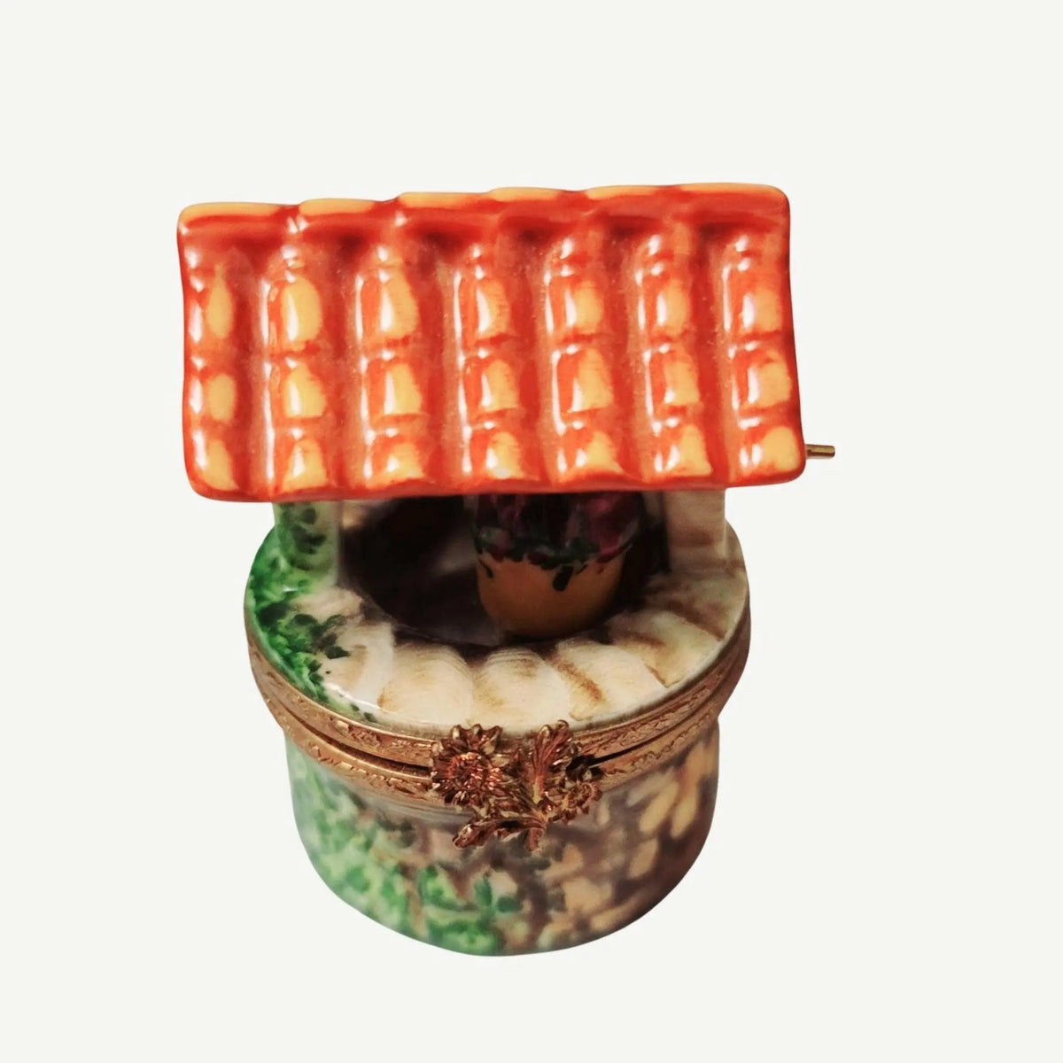 Genuine Wishing Well Limoges box painted by hand in France, from Limoges Boutique