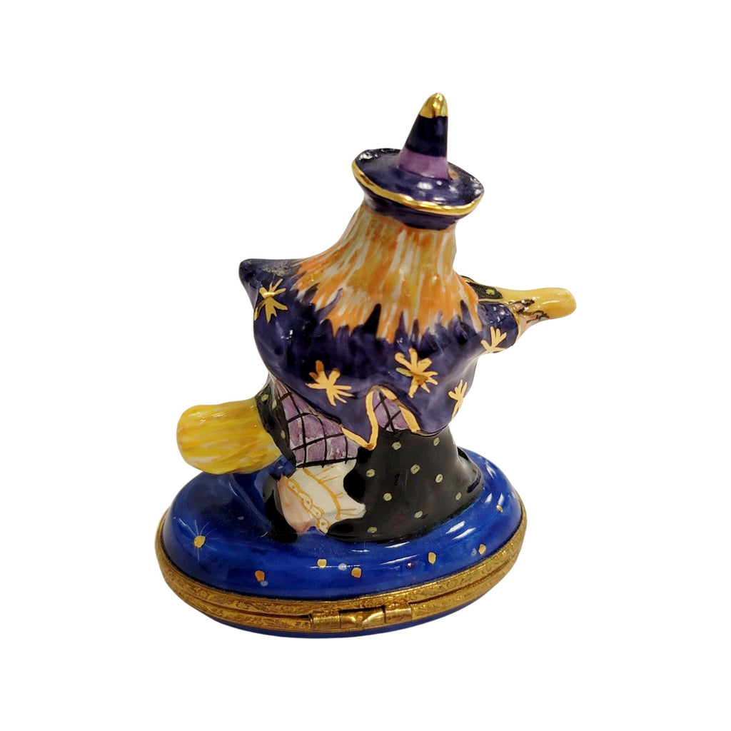 The Witch on Broom, a Limoges keepsake with true French charm