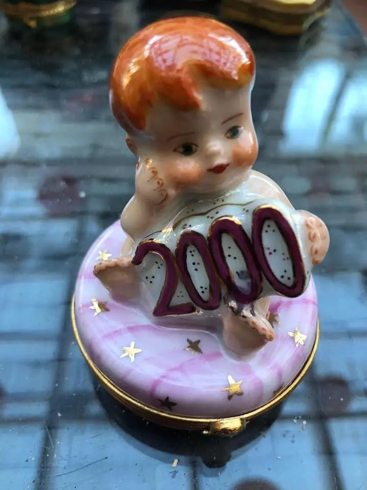 The Year 2000 Baby Girl No. 1 of 750, a Limoges keepsake with true French charm