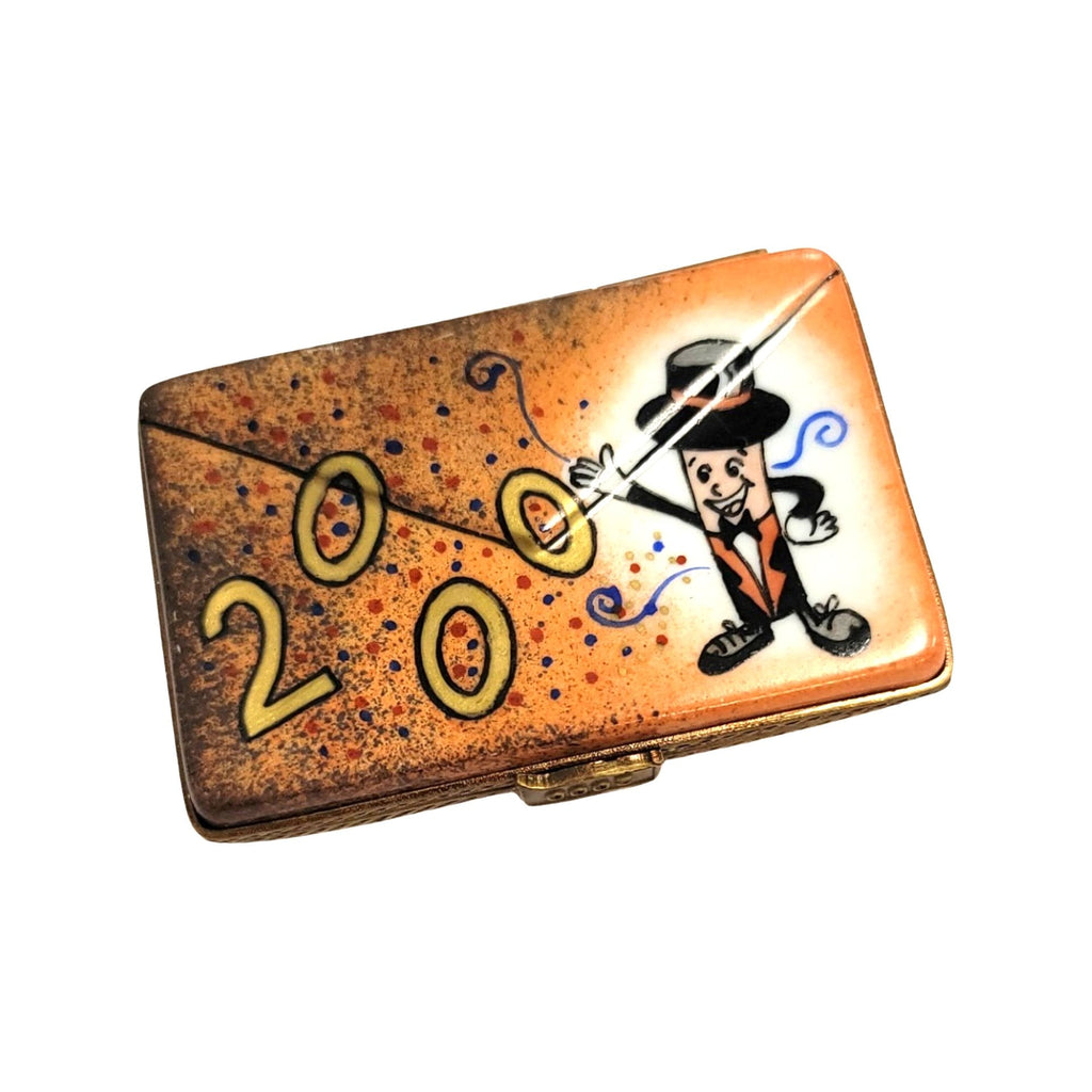 Year 2000 Letter to Paris Limoges Box Figurine Collectors, view 5
