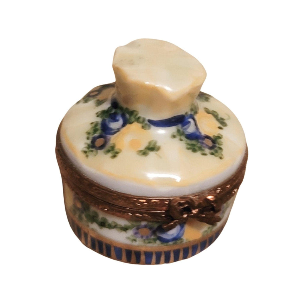 Yellow Bouquet Flower Basket Limoges Box, view 7