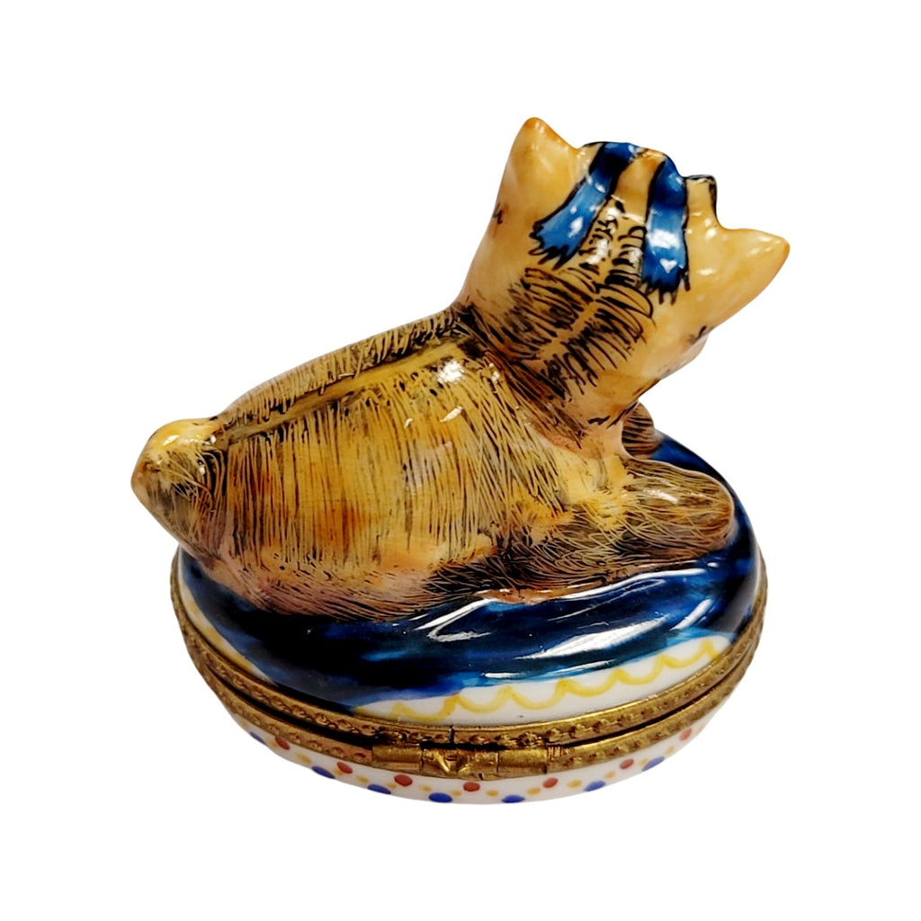 Yorkshire Yorkie Dog Limoges Box Gift for Dog Lovers, view 8
