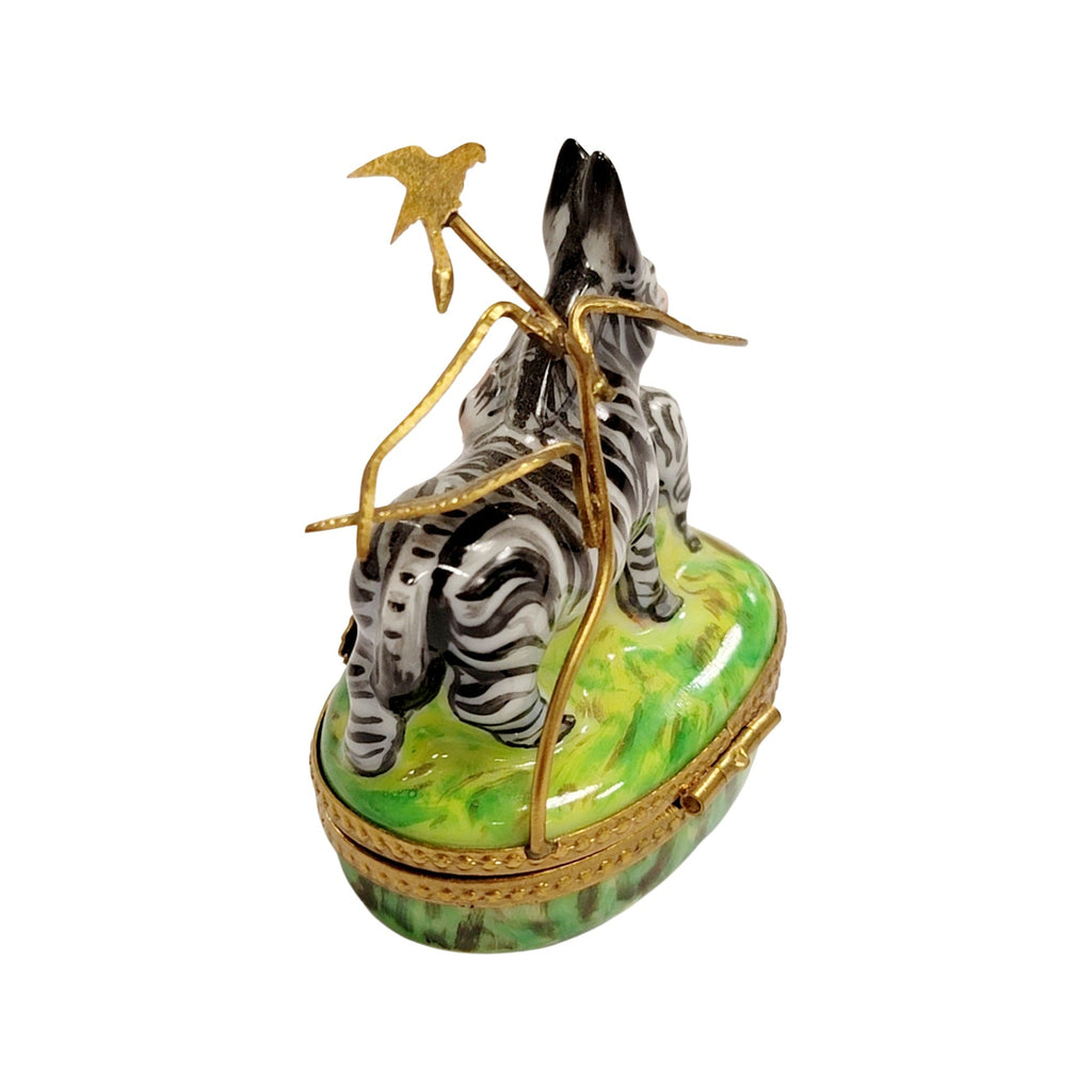 Zebra Baby Jungle Limoges Box Gift, view 3