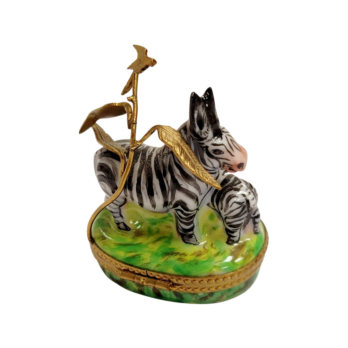 Zebra Baby Jungle Limoges Box Gift, view 6