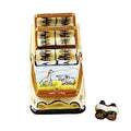 Africa Safari Vehicle with Binoculars Limoges Box Gift, a hand-painted Limoges porcelain gift