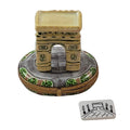 Arc De Triomphe Limoges Box for Parisian Collectors, a hand-painted Limoges porcelain gift