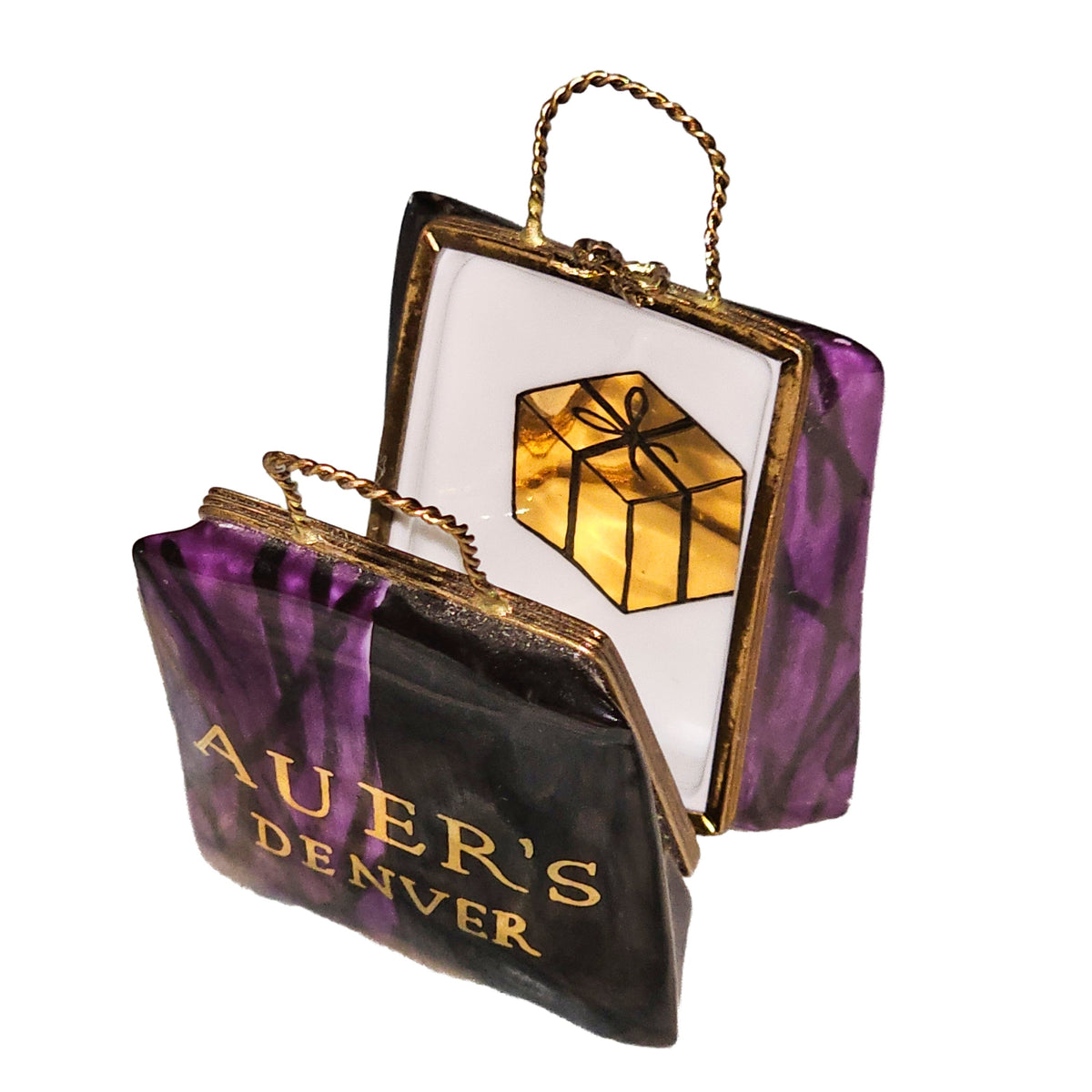 Auers Porcelain Art Object Shopping Bag Denver for Collectors, view 2