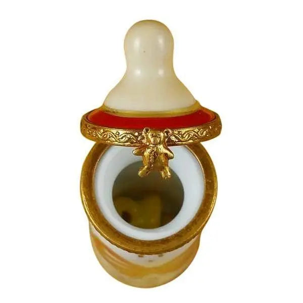 Baby Bottle My First Christmas Limoges Box Keepsake, view 4
