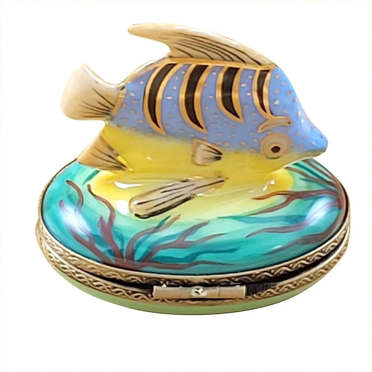 Blue Fish Tropical Limoges Box Gift, view 3