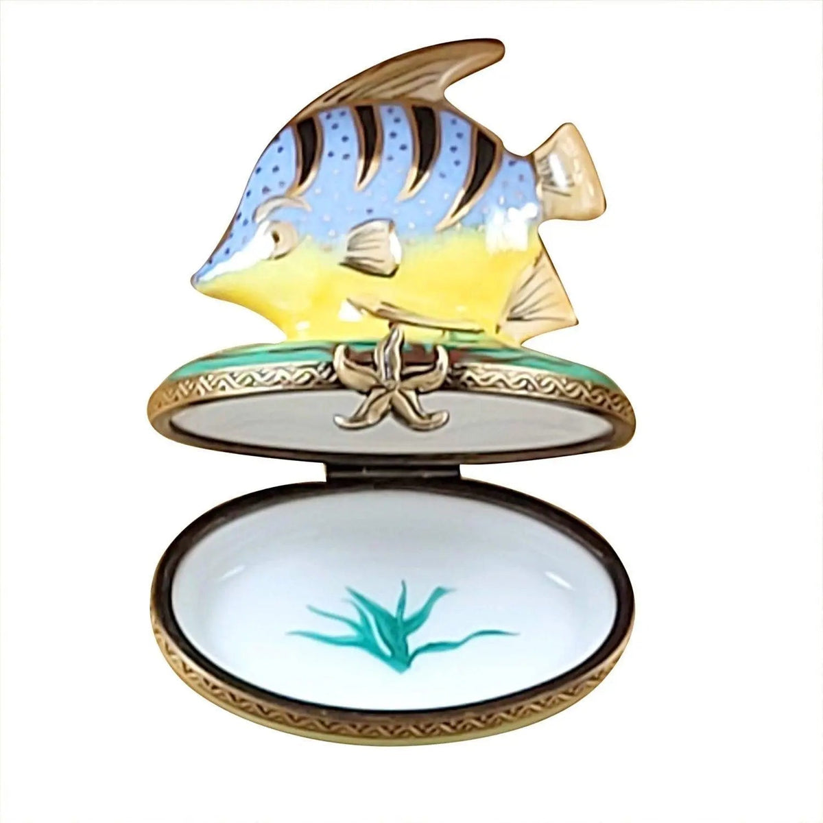 Blue Fish Tropical Limoges Box Gift, view 2