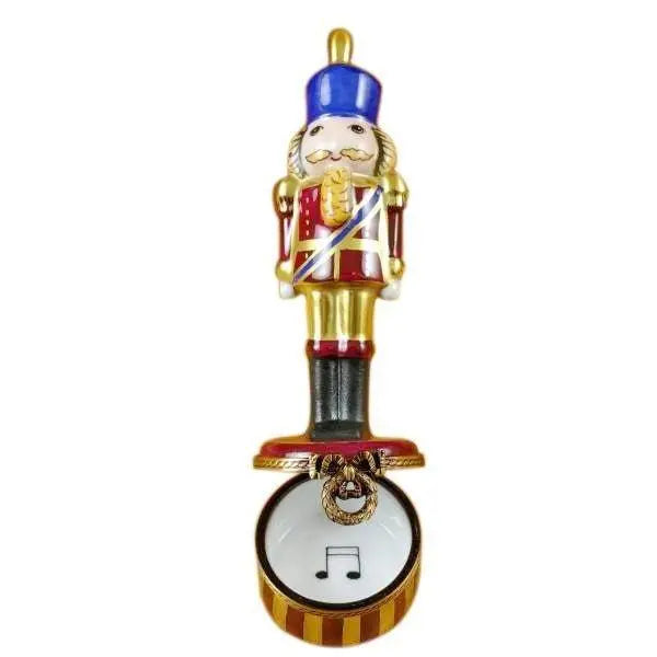 Burgundy Nutcracker Limoges Box, view 2
