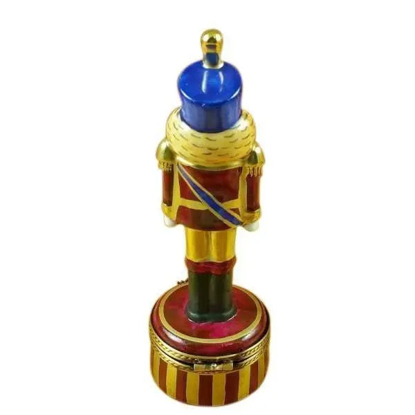 Burgundy Nutcracker Limoges Box, view 3