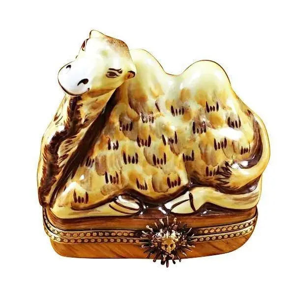 Camel Limoges Box for Collectors, a hand-painted Limoges porcelain gift