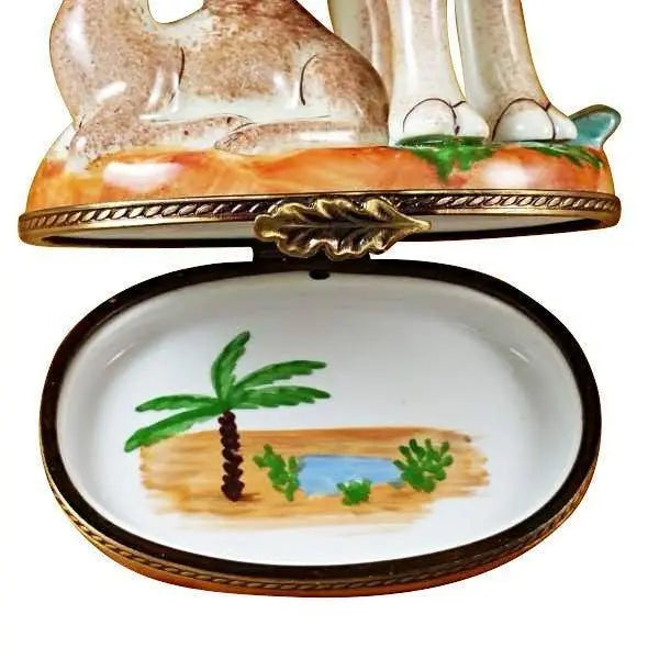 Camel with Baby Limoges Box Unique Gift, view 2