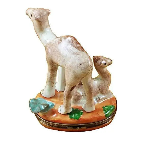 Camel with Baby Limoges Box Unique Gift, view 3