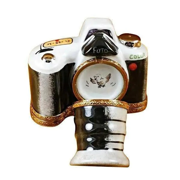 Camera with Film Photo Limoges Box, view 4