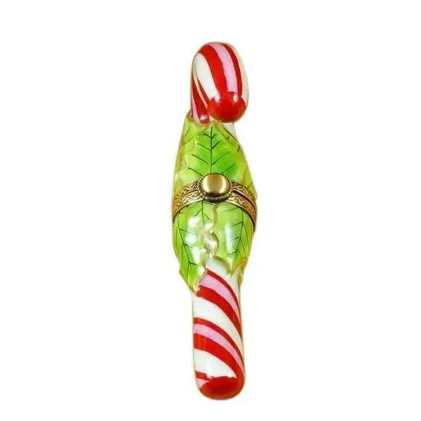 Candy Cane Christmas Limoges Box, view 3