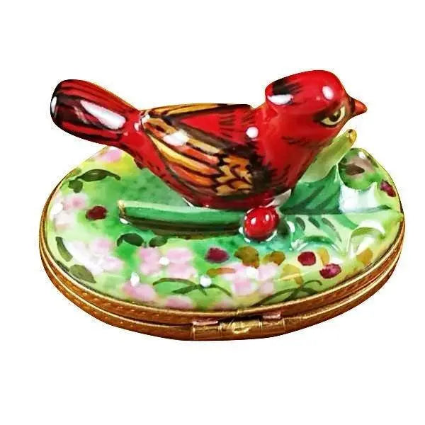 Cardinal Spring Limoges Box for Nature Lovers, view 3