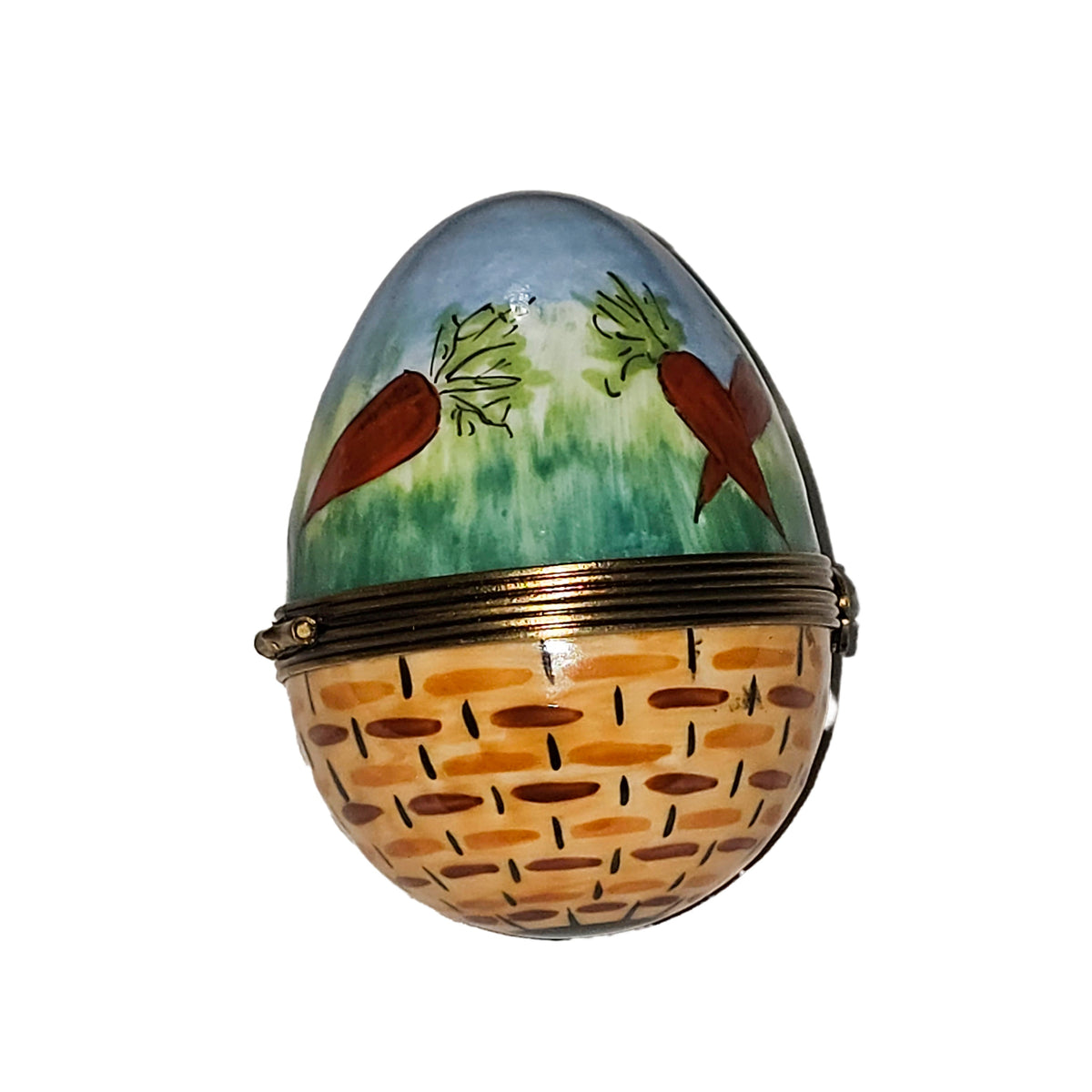 Rabbit w Carrot Painted on Egg, view 5