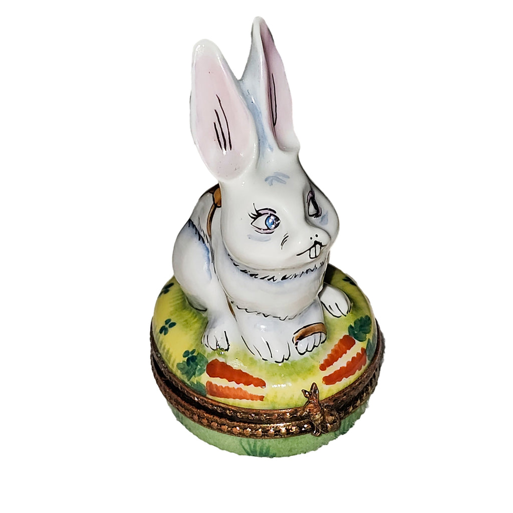 White Rabbit on Grass Collectible, view 3