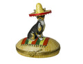 Chihuahua Artoria Limoges Box Gift for Dog Lovers, a hand-painted Limoges porcelain gift
