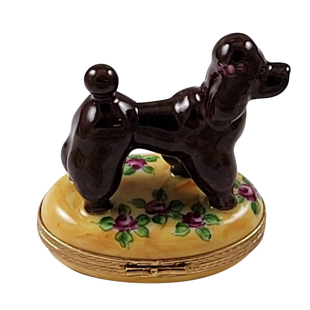 Chocolate Poodle Limoges Box for Dog Lovers, view 4