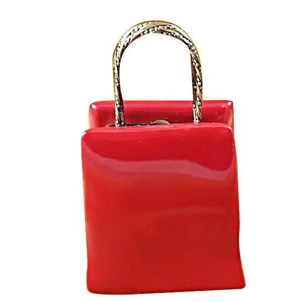 Christmas Shopping Bag Limoges Box, view 3