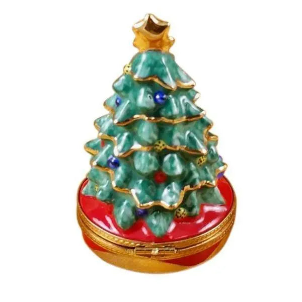 Christmas Tree with Gifts Limoges Box, view 3