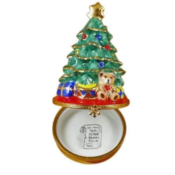 Christmas Tree with Gifts Limoges Box, view 2