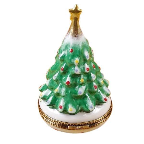 Christmas Tree with Star Limoges Box Holiday Gift, view 3