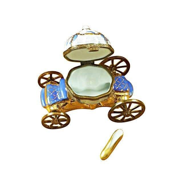 Cinderella Carriage with Shoe Limoges Box, view 2