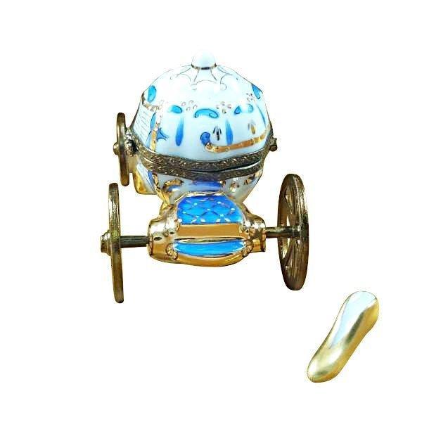 Cinderella Carriage with Shoe Limoges Box, view 6