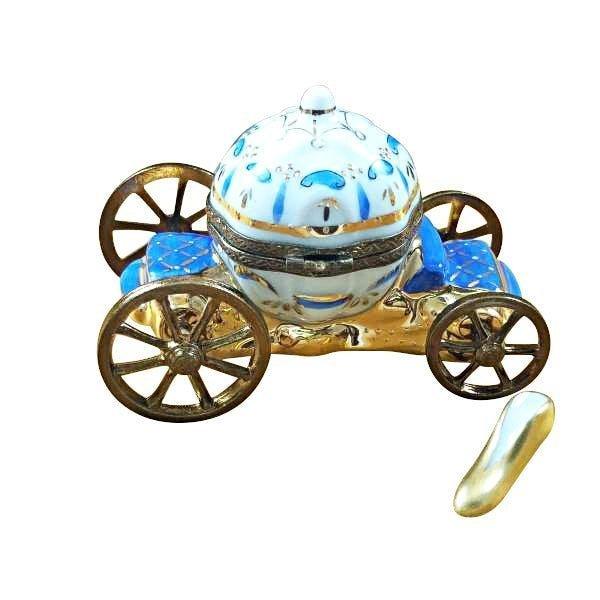 Cinderella Carriage with Shoe Limoges Box, view 5