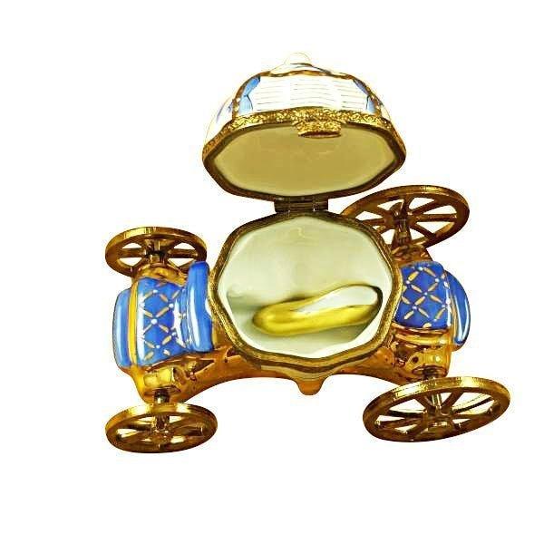 Cinderella Carriage with Shoe Limoges Box, view 3