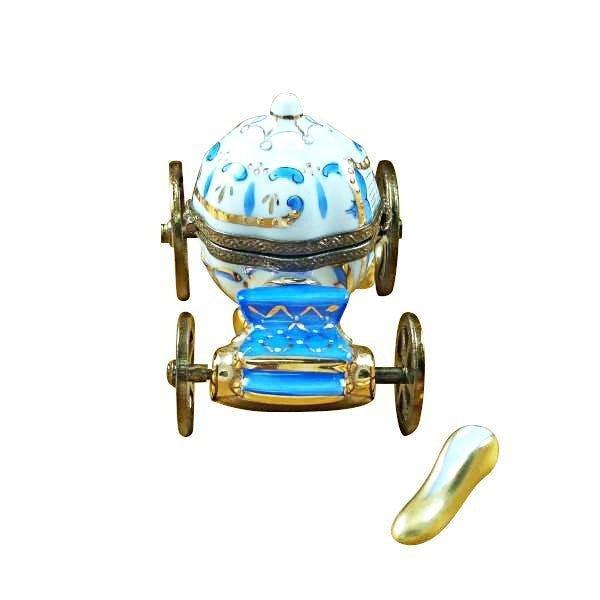 Cinderella Carriage with Shoe Limoges Box, view 4