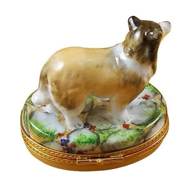 Collie Product Limoges Box for Dog Lovers, view 3