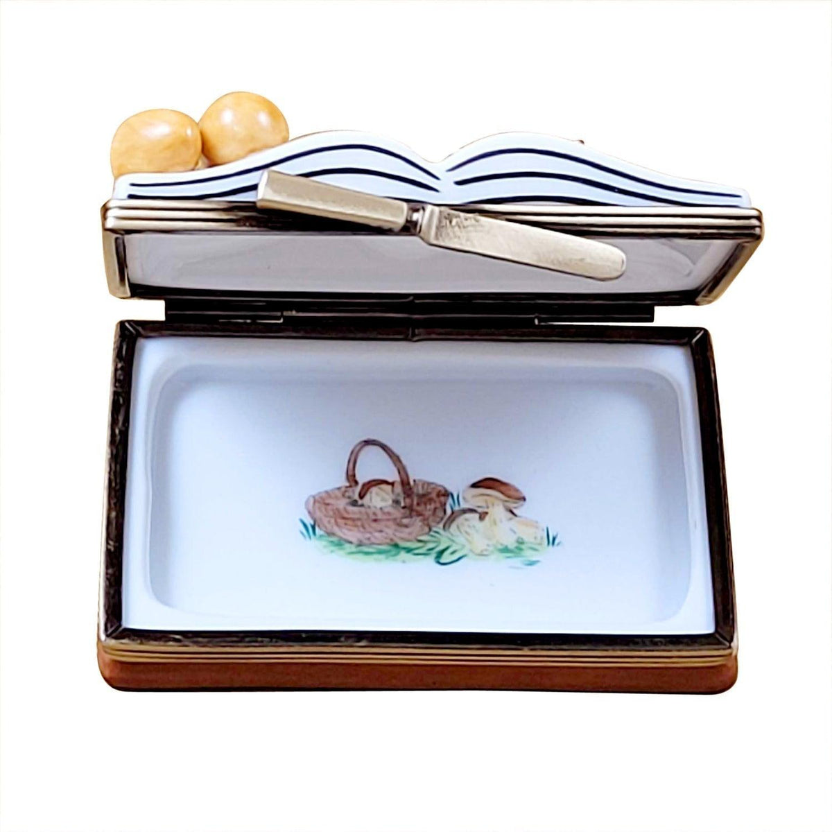 Cookbook Omelet Limoges Box for Culinary Collectors, view 2