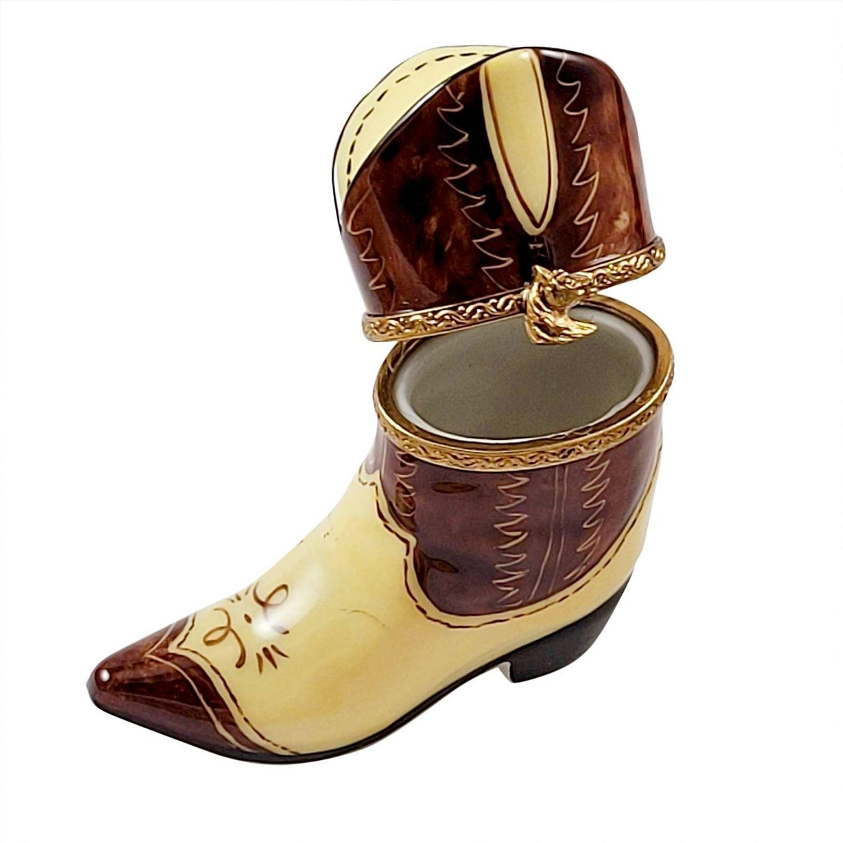 Cowboy Boot Limoges Box for Collectors, view 2