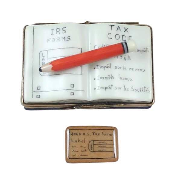 CPA Book Limoges Box for Accountants, view 4